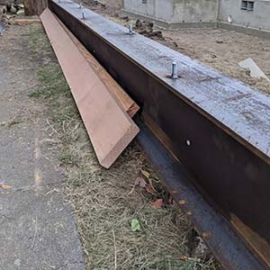 I-beam built to engineering spec